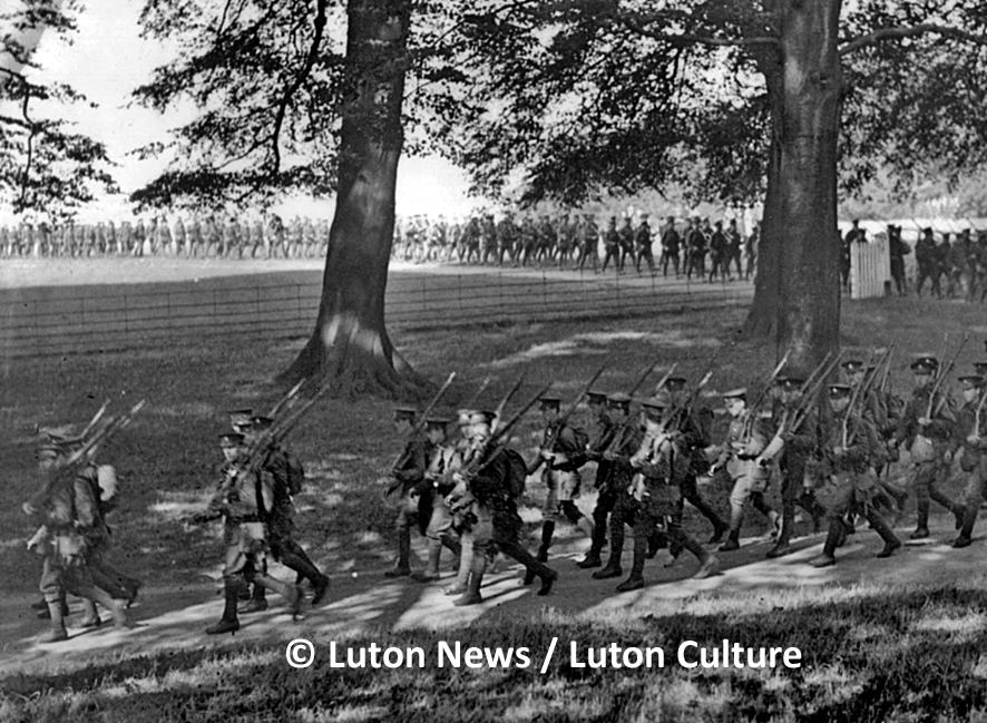 Kitchener's Review, Luton Hoo, 1914
