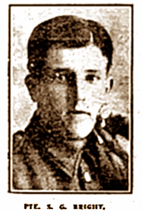 Pte Sydney Bright