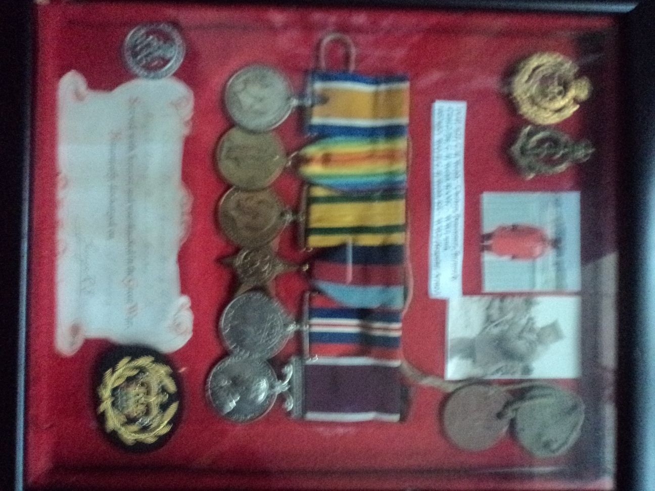 Stuart John Webb personal effects