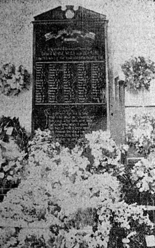 Hitchin Road Boys' School memorial 1921 location