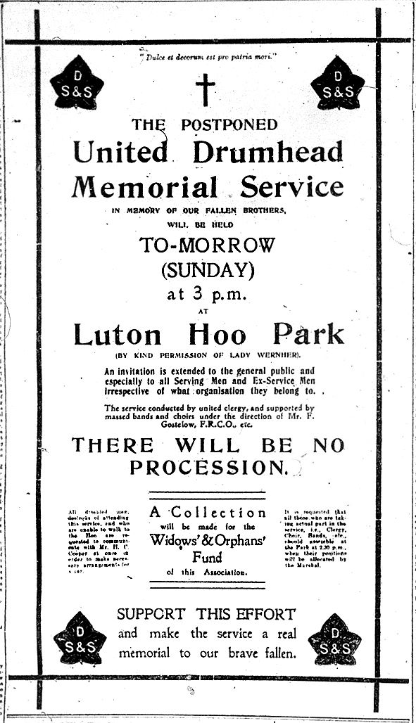 Hoo service July 27