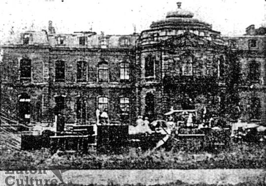 Wrest Park fire aftermath