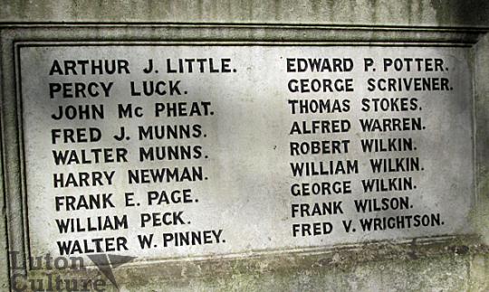 Leagrave War Memorial